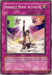 A Yu-Gi-Oh! product titled "Assault Mode Activate [CRMS-EN063] Common." This Trap Card, bordered in magenta, showcases an anime-style character in a dynamic pose, casting a spell with vibrant energy waves and light effects. The text below details how to Tribute 1 Synchro Monster to Special Summon an /Assault Mode monster and its identification number CRMS-EN063.