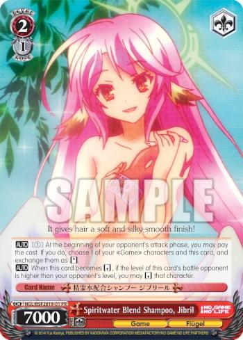 Spiritwater Blend Shampoo, Jibril (NGL/BSF2019-01 PR) (Spring Fest 2019) [Bushiroad Event Cards]