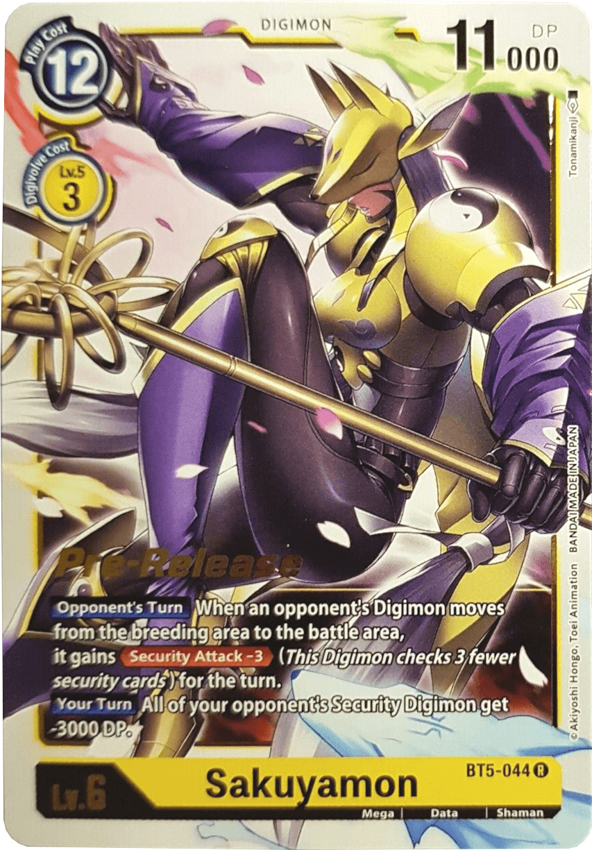 Sakuyamon [BT5-044] [Battle of Omni Pre-Release Promos]