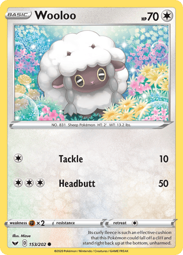 Wooloo (153/202) [Sword & Shield: Base Set]