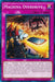 Image of the Yu-Gi-Oh! trading card named "Machina Overdrive [SR10-EN034] Common" from the Structure Deck: Mechanized Madness. The card features a robotic arm, resembling a Machine monster, launching a powerful attack. It has a violet border, indicating it is a Trap Card. Detailed card stats and set numbers are at the bottom.