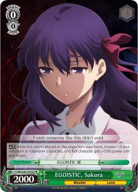 EGOISTIC, Sakura (FS/BCS2019-03 PR) (BCS 2019) (Promo) [Fate/Stay Night [Unlimited Blade Works]]