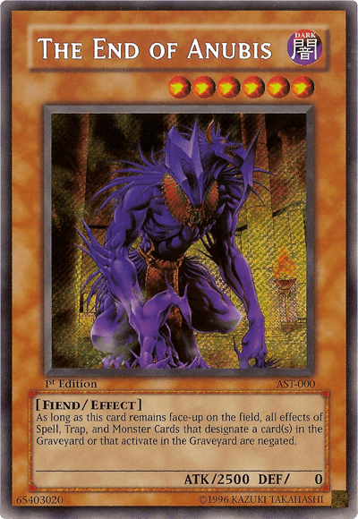 An image of a Yu-Gi-Oh! trading card titled 