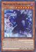 The image shows a "Yu-Gi-Oh!" trading card called "Magician of Dark Illusion [LED6-EN006] Rare." It depicts a dark-clad magician surrounded by a swirling vortex of purple energy with glowing magical runes. The card has 7 stars, "DARK" attribute, and an ATK of 2100 and DEF of 2500. Part of the "Legendary Duelists.