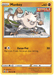 A Pokémon trading card featuring Mankey (066/163) [Sword & Shield: Battle Styles], a pig monkey Pokémon from the Sword & Shield series. Mankey is depicted climbing in rocky terrain, with raised fists and an angry expression. The card details include its number (056), weight (61.7 lbs), height (1'8"), and its attack "Focus Fist" from the Battle Styles set, with a damage potential of

