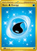 A Pokémon trading card featuring a Basic Water Energy (279/193) [Scarlet & Violet: Paldea Evolved]. The card displays a large black water drop symbol encased in a glowing blue sphere on a blue background with sparkling stars. The card border is gold. Part of the Scarlet & Violet: Paldea Evolved set, the text reads "Basic Energy." The card is numbered 279/193.