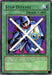 A Yu-Gi-Oh! card titled "Stop Defense [LOB-095] Rare," from The Legend of Blue Eyes White Dragon set, features a warrior in armor with a shield and sword, overlaid by a large white X. This 1st Edition Rare Magic Card (LOB-095) has the effect: "Select 1 of your opponent's monsters and switch it to Attack Position.