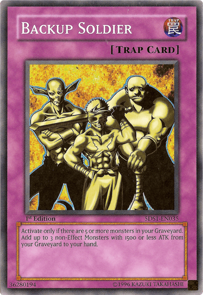 A Yu-Gi-Oh! trading card titled 