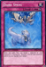 A Yu-Gi-Oh! card named "Dark Smog [ABYR-ENSE2] Super Rare," a Super Rare Continuous Trap Card with purple borders and a dark figure casting a blue beam above a snarling wolf. The description reads: "Once per turn: You can target 1 monster in your opponent's Graveyard; discard 1 Fiend-Type monster, and if you do, banish that target.