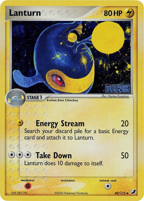 Lanturn (40/115) (Stamped) [EX: Unseen Forces]