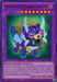 A Yu-Gi-Oh! trading card titled "Frightfur Sabre-Tooth [MP16-EN137] Ultra Rare". This Ultra Rare, Frightfur Fusion Monster depicts a purple, stitched-together sabre-tooth tiger with a green bowtie, red eyes, and sharp teeth against a dark, cosmic background. The card's stats are ATK 2400/DEF 2000. Effects and lore text are