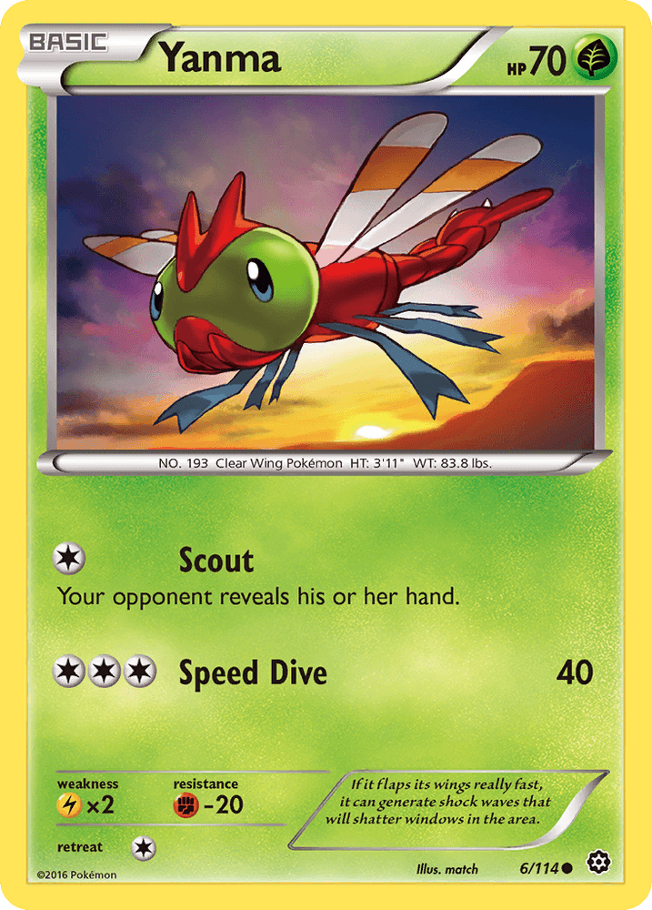 Yanma (6/114) [XY: Steam Siege]