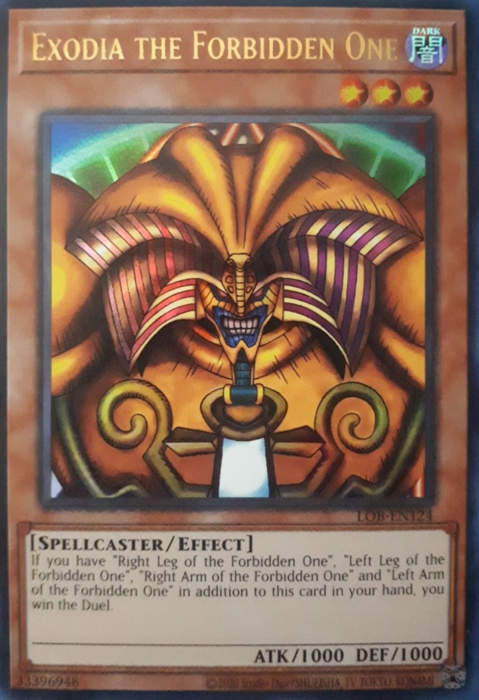 A Yu-Gi-Oh! card from the 