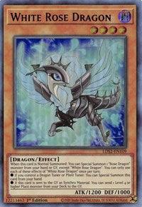 White Rose Dragon (Blue) [LDS2-EN109] Ultra Rare