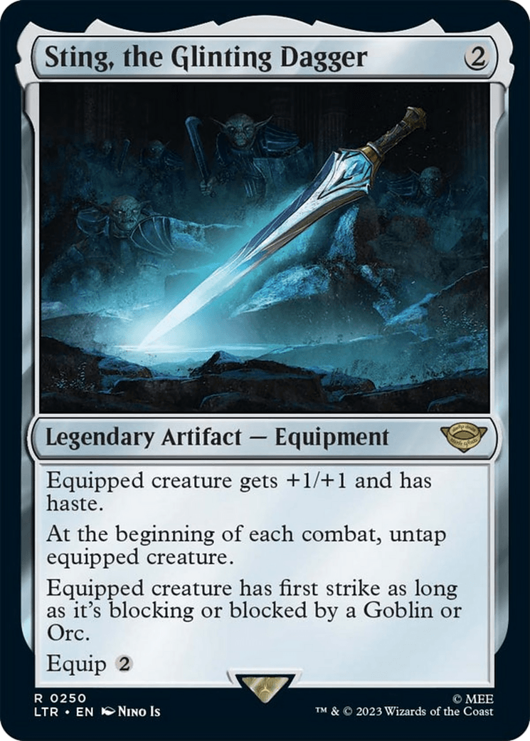 The image is of a Magic: The Gathering card named 