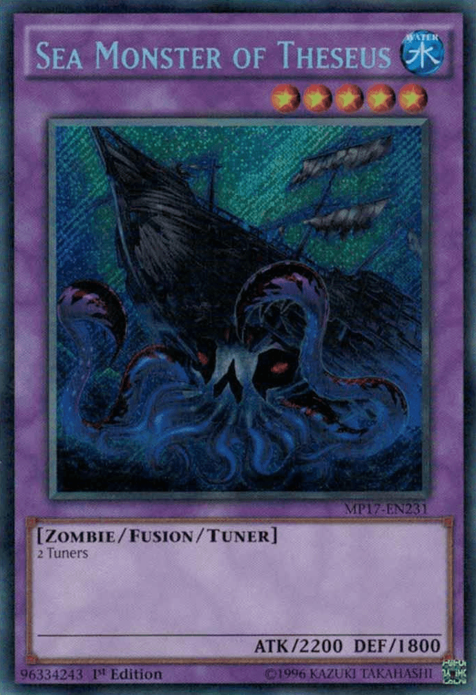 A Yu-Gi-Oh! card titled 