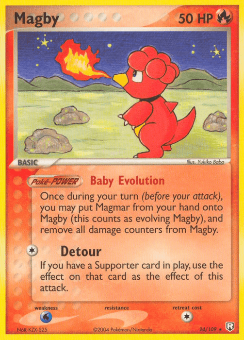 Magby (24/109) [EX: Team Rocket Returns]