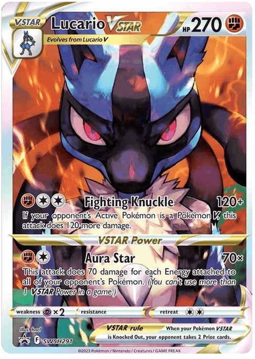 Lucario VSTAR (SWSH291) [Sword & Shield: Black Star Promos]