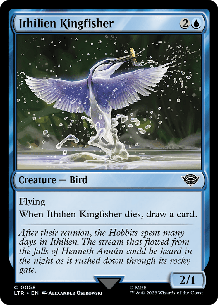 Ithilien Kingfisher [The Lord of the Rings: Tales of Middle-Earth]