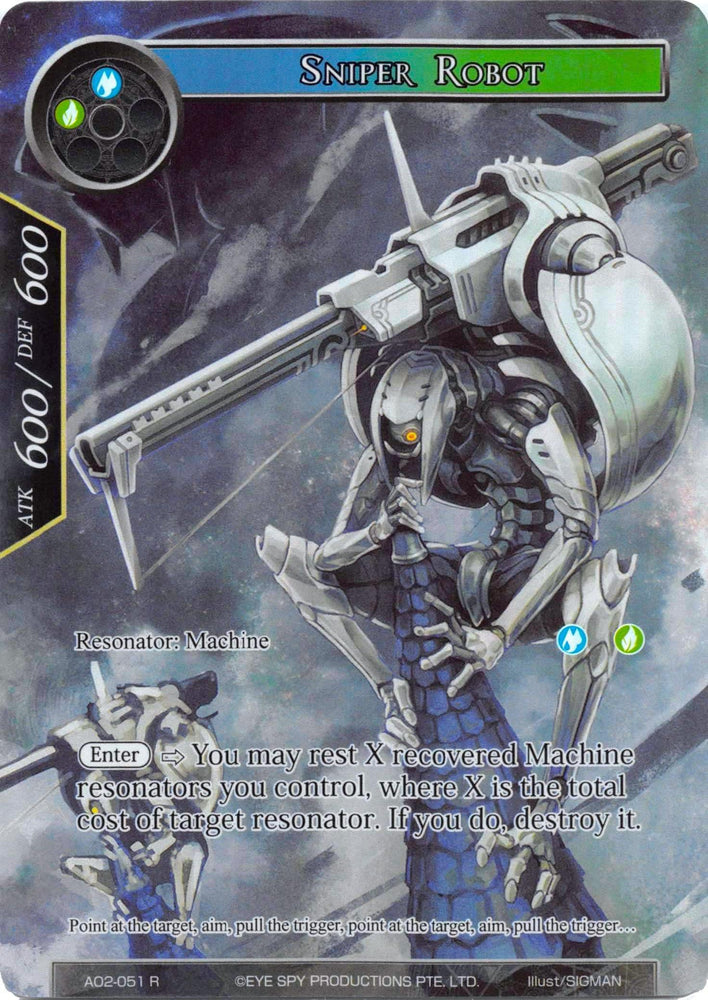 Sniper Robot (Full Art) (AO2-051) [Alice Origin II]