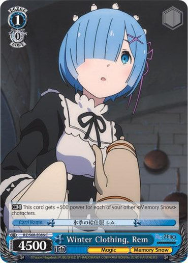 Winter Clothing, Rem (RZ/S68-E086 C) [Re:ZERO Memory Snow]