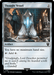 A Magic: The Gathering card titled "Thought Vessel [The Lord of the Rings: Tales of Middle-Earth Commander]" with an artifact type, casting cost of 2 colorless mana. The card has a fantasy illustration reminiscent of Tales of Middle-Earth, featuring a hooded figure in a library, glowing blue vessel, stacks of books, and scrolls. The text reads "You have no maximum hand size. Tap: Add colorless mana.