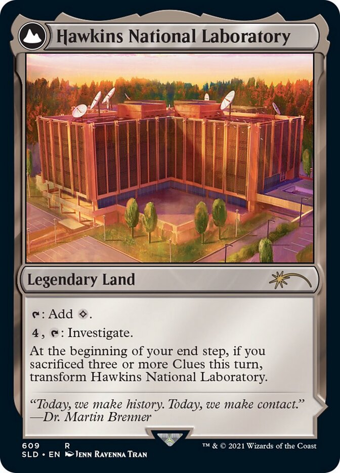 This Magic: The Gathering card, part of the Secret Lair Drop Promos, features 