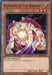 A Yu-Gi-Oh! trading card titled "Banisher of the Radiance [SBCB-EN179] Common" displays an armored, humanoid figure with glowing yellow eyes. The Effect Monster is surrounded by a dark, purple aura and holds a radiant, bright orb. Part of the Speed Duel: Battle City Box set, it has attributes: ATK 1600, DEF 0, Light type, and Fairy/
