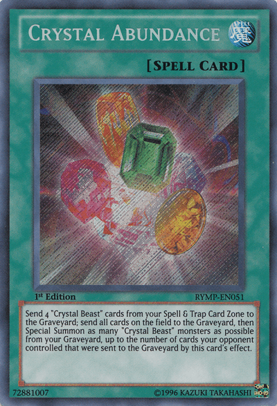 A Yu-Gi-Oh! trading card titled 