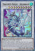 The image is of a Dragunity Knight - Areadbhair [GFTP-EN043] Ultra Rare from the Yu-Gi-Oh! series. This Synchro/Effect Monster wields a large spear and boasts impressive abilities with ATK 3300 and DEF 3200. Labeled "GFTP-EN043," it is a 1st Edition card.