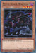 Image of a "Yu-Gi-Oh!" trading card titled "Pitch-Black Warwolf [SGX3-ENI18] Common." The card features a fierce, dark werewolf wielding a large weapon, draped in armor, and snarling. It is a level 4 Dark attribute Beast-Warrior with 1600 ATK and 600 DEF. This Effect Monster prevents opponents from activating Trap Cards in the Battle Phase.