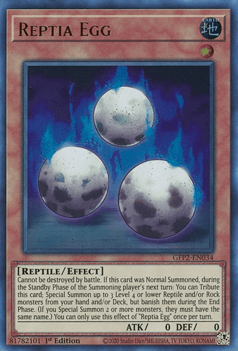 Reptia Egg [GFP2-EN034] Ultra Rare