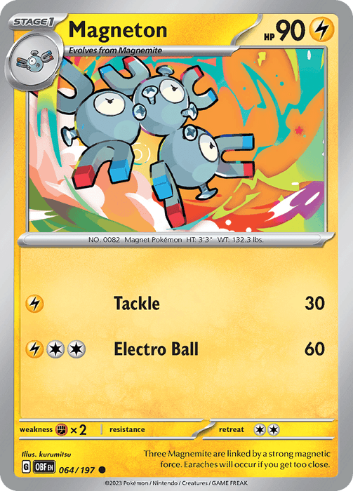 Magneton (064/197) [Scarlet & Violet: Obsidian Flames]