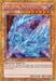 A Yu-Gi-Oh! trading card named "Krystal Dragon [MVP1-ENGV2] Gold Secret Rare," featured as a Gold Secret Rare. The card displays an illustration of a crystalline dragon with a glowing blue body posed majestically. The card’s stats are ATK 2500 and DEF 1000, and its effect allows adding a Level 8 Dragon-Type monster from the deck to the hand if Krystal Dragon battles.