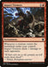 A Magic: The Gathering card from "Dragons of Tarkir" titled Impact Tremors [Dragons of Tarkir] with a red border. The illustration shows a warrior surrounded by a shockwave, with mountains and debris flying around. Text reads: "Whenever a creature enters the battlefield under your control, Impact Tremors deals 1 damage to each opponent.