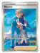 A Pokémon Go trading card featuring Blanche (SWSH227) [Sword & Shield: Black Star Promos], a Trainer and Supporter from the Pokémon series. She stands confidently with a Poké Ball in her right hand, wearing a blue and white outfit. The card text explains her abilities, including drawing two cards and potentially attaching an Energy card to a Benched Pokémon.