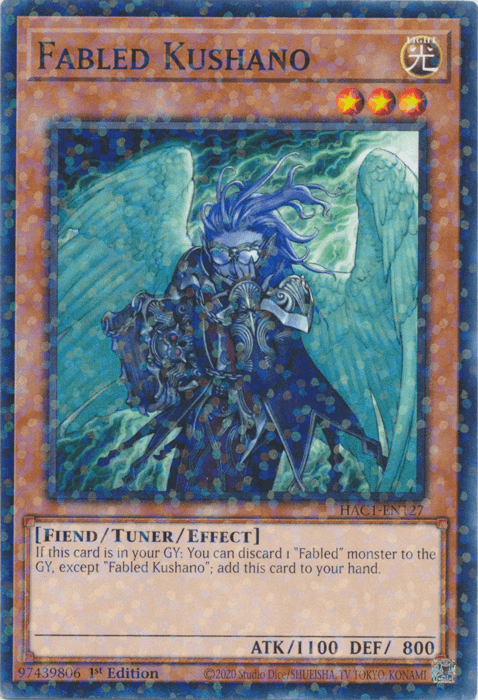 Fabled Kushano (Duel Terminal) [HAC1-EN127] Common