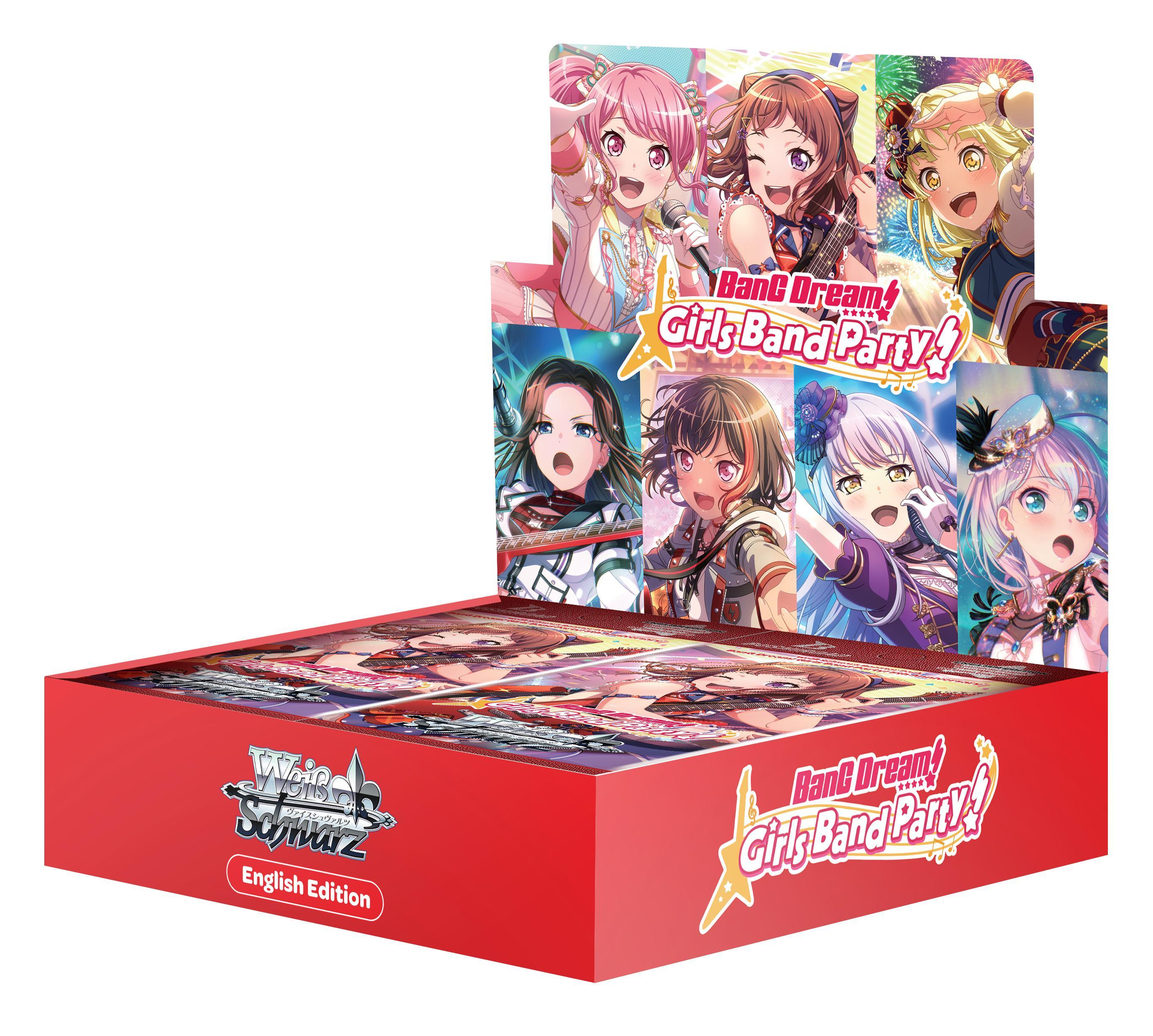 Introducing the BanG Dream! Girls Band Party! 5th Anniversary - Booster Box by Bushiroad. This booster box for the 