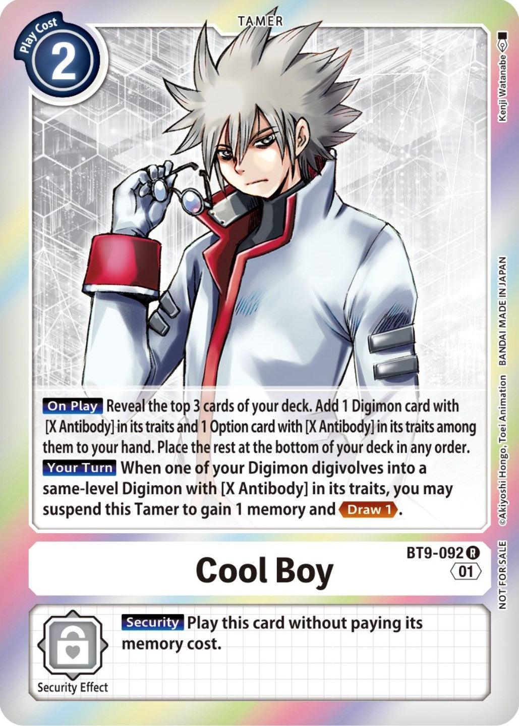 A Digimon card titled 