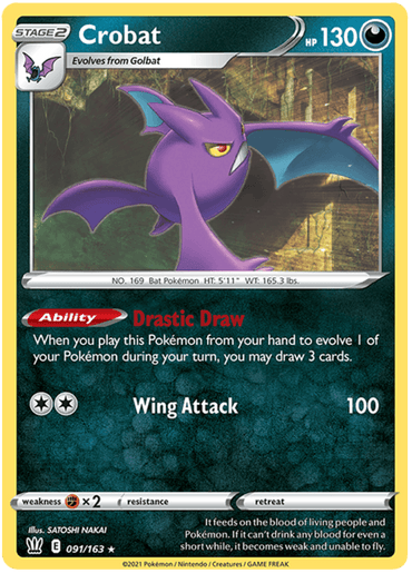 Crobat (091/163) [Sword & Shield: Battle Styles]