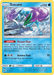 A Suicune (59/214) [Sun & Moon: Lost Thunder] Pokémon card with an HP of 110 from the Sun & Moon: Lost Thunder set. Suicune, a quadruped with a crystalline blue body and purple mane, stands on water. It has two abilities: Frozen Flow and Aurora Gain, dealing 70 damage and healing 30. The card's number is 59/214, illustrated by Anes.
