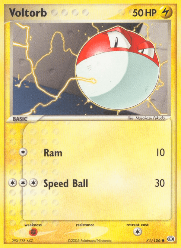 Voltorb (71/106) [EX: Emerald]