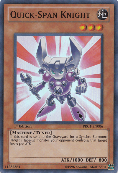 Quick-Span Knight [PRC1-EN006] Super Rare