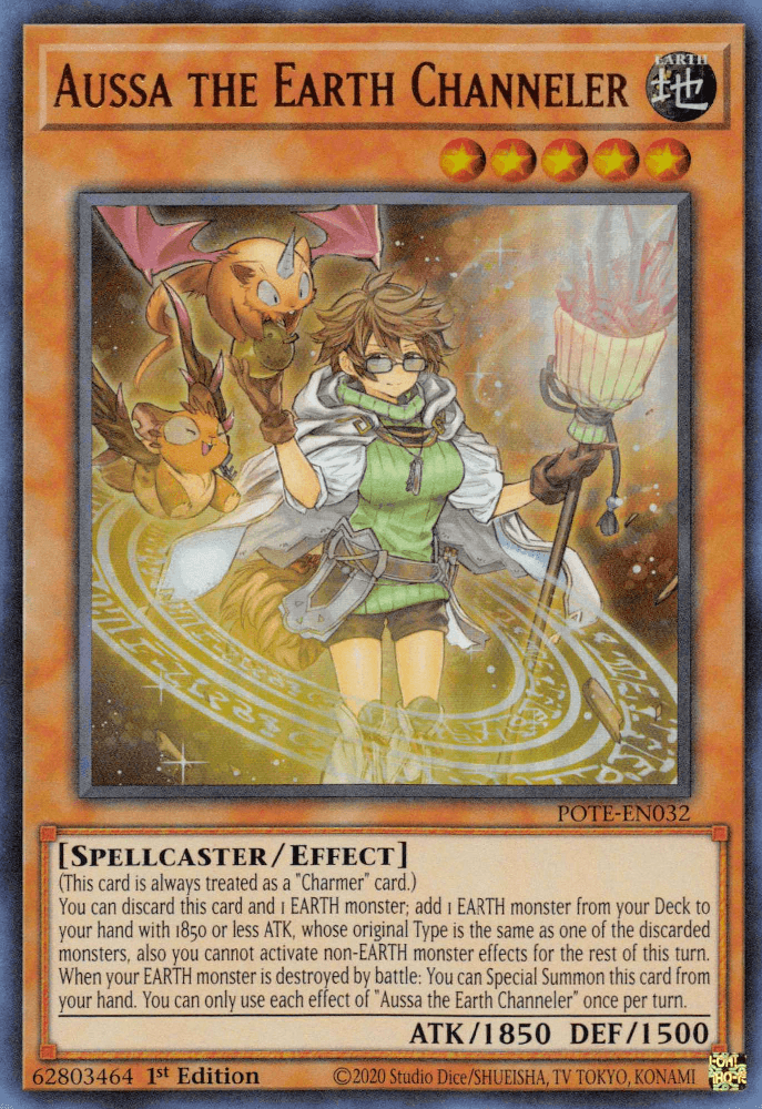 A Yu-Gi-Oh! trading card features 