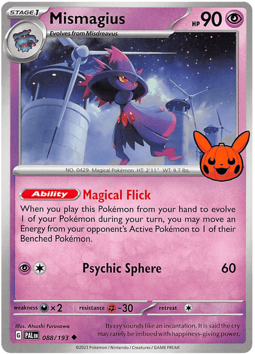 Mismagius (088/193) [Trick or Trade 2023]