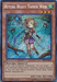 A Yu-Gi-Oh! trading card titled "Ritual Beast Tamer Wen [THSF-EN024] Secret Rare," featuring a young girl with blonde hair in a ponytail, dressed in a fantasy outfit with a green sash and holding a staff. Her background shows twinkling lights and a mystical forest scene. This Effect Monster has 1500 ATK and 1000 DEF.