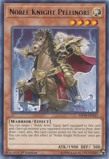 Noble Knight Pellinore [MP19-EN143] Rare