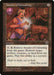A "Magic: The Gathering" card titled **Amulet of Unmaking [Mirage]**. The illustration features a surprised woman in a purple dress holding the artifact while various items float around her in a richly decorated tent. Part of the Mirage set, this card has a cost of 5 colorless mana and describes its artifact ability in the text box below.