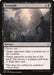 A Magic: The Gathering card titled "Doomfall [Hour of Devastation]." It depicts shadowy figures before a cave entrance illuminated by an eerie light. The background shows ominous, dark structures with more figures in distress. The sorcery card text offers two options, with a quote from Nicol Bolas from the Hour of Devastation at the bottom.