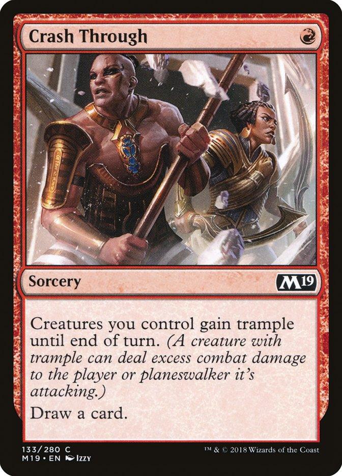 From the Core Set 2019 of Magic: The Gathering, the card titled 